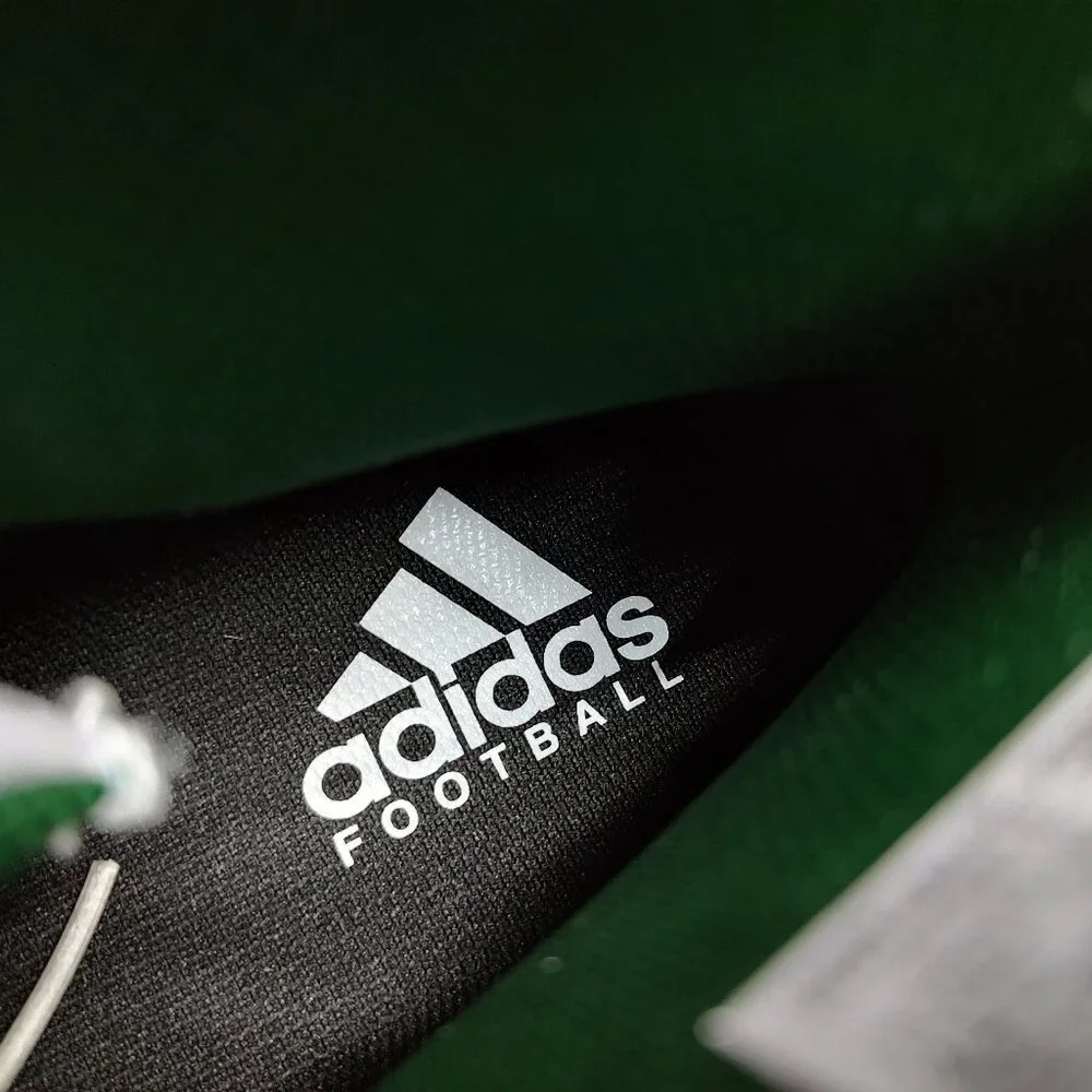 Adidas Mens Football Cleats 17 White Green Shoe Lacrosse Freak X Carbon High - Picture 13 of 14